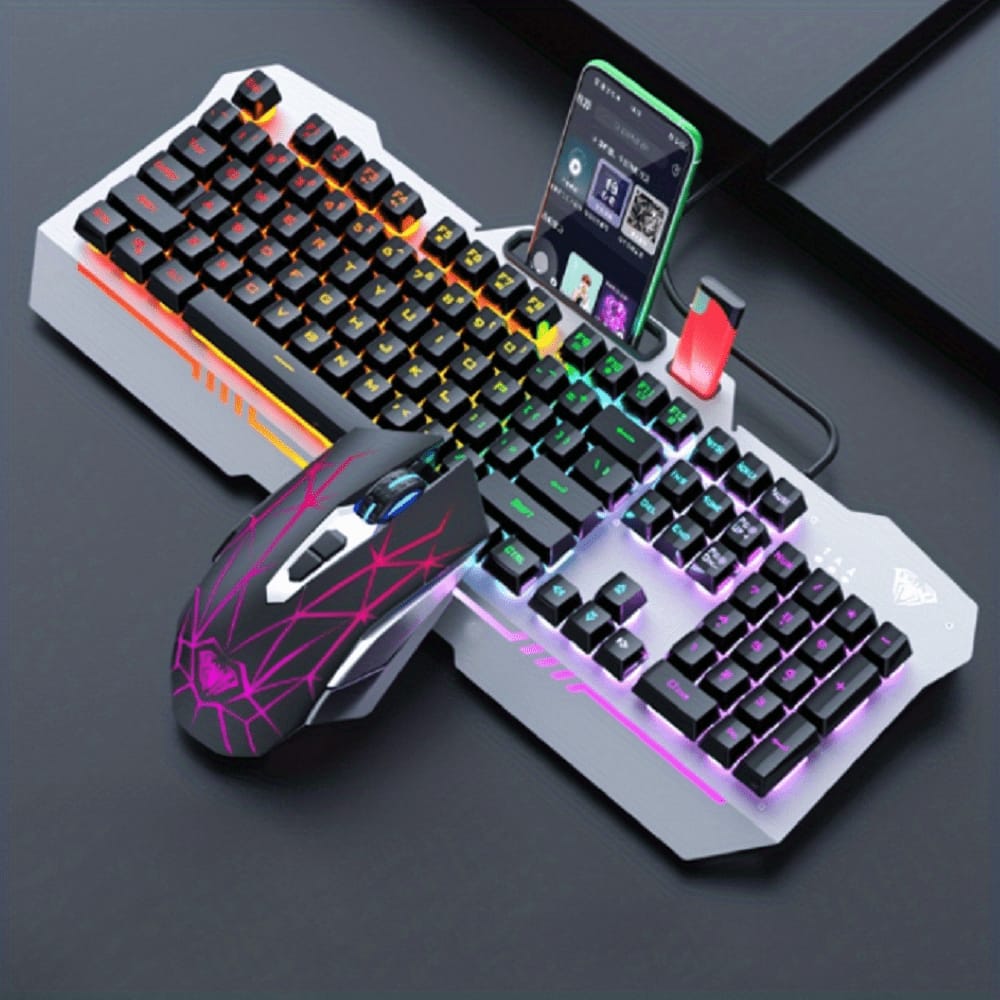 Combo De Teclado Y Mouse Para Juegos 